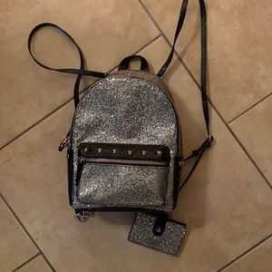 Victoria’s secret backpack and wallet